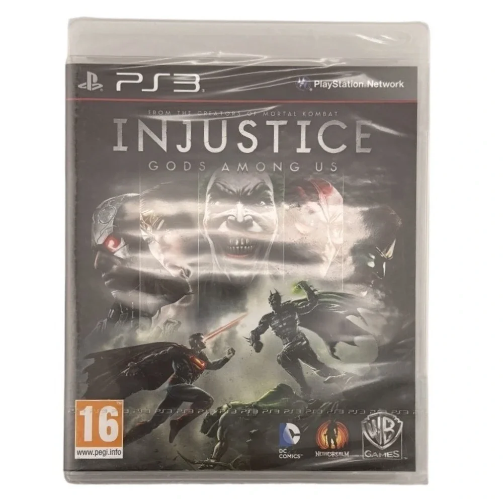 Injustice Gods Among Us PS3 Brand New Factory Sealed PlayStation 3 PAL PEGI 16‎